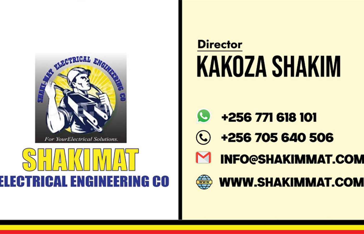 Official brand profile card