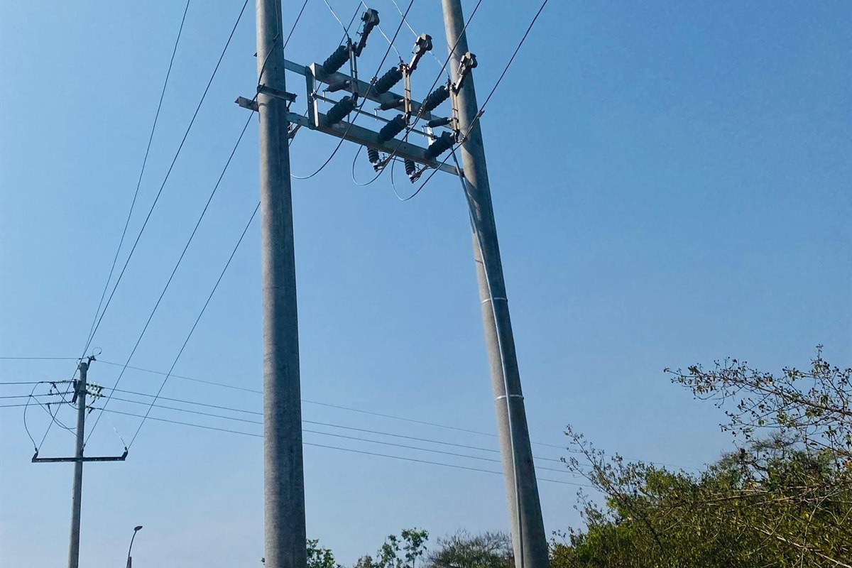 Commercial electrical network project